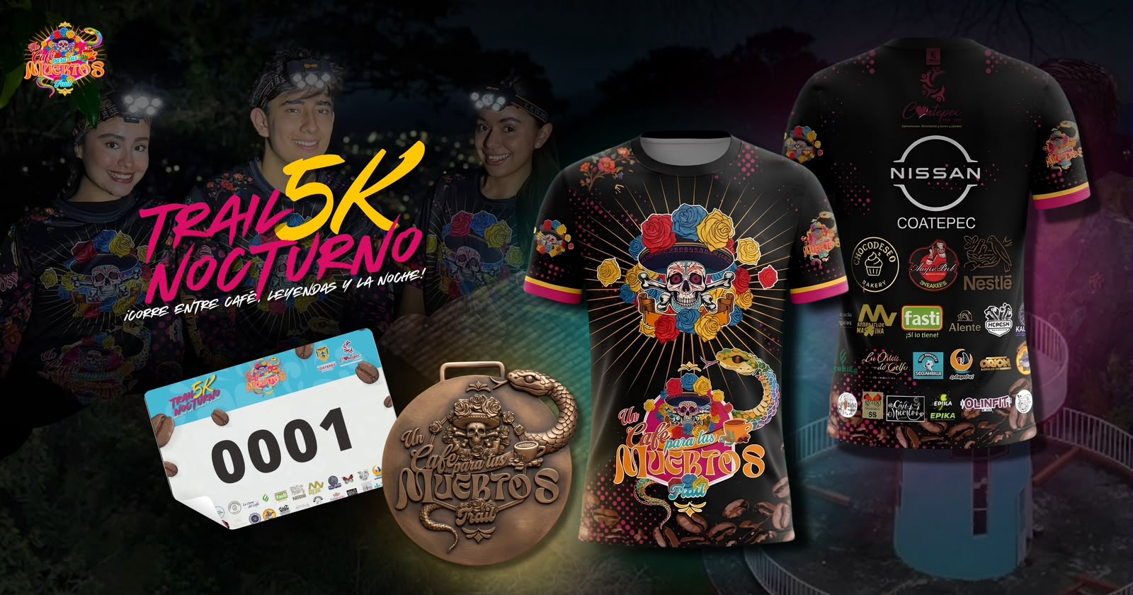 Un Café Para Tus Muertos · Fotografía deportiva trail running Coatepec, Veracruz — Epika Veracruz
